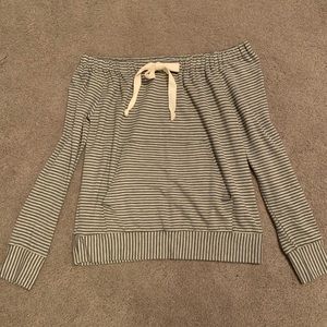 Off the shoulder sweater